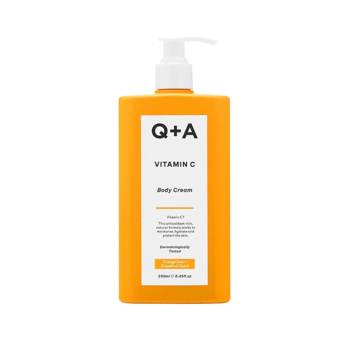 Q+A Vitamin C Body Cream (250ml)