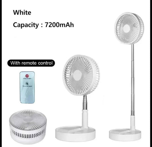 Long Pole Rechargeable Fan