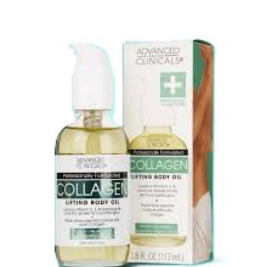 Advanced Clinicals Collagen Lifting Body Oil