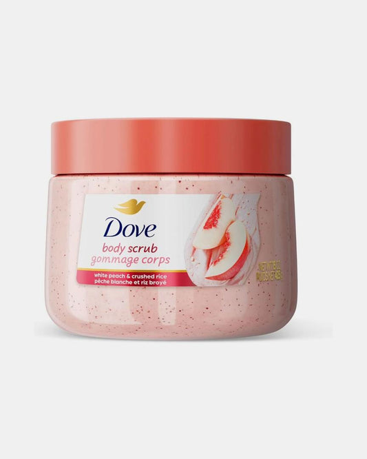 Dove Brown Sugar and Coconut Butter Body Scrub Exfoliates and Deeply Nourishes for Smooth, Radiant Skin 15 oz