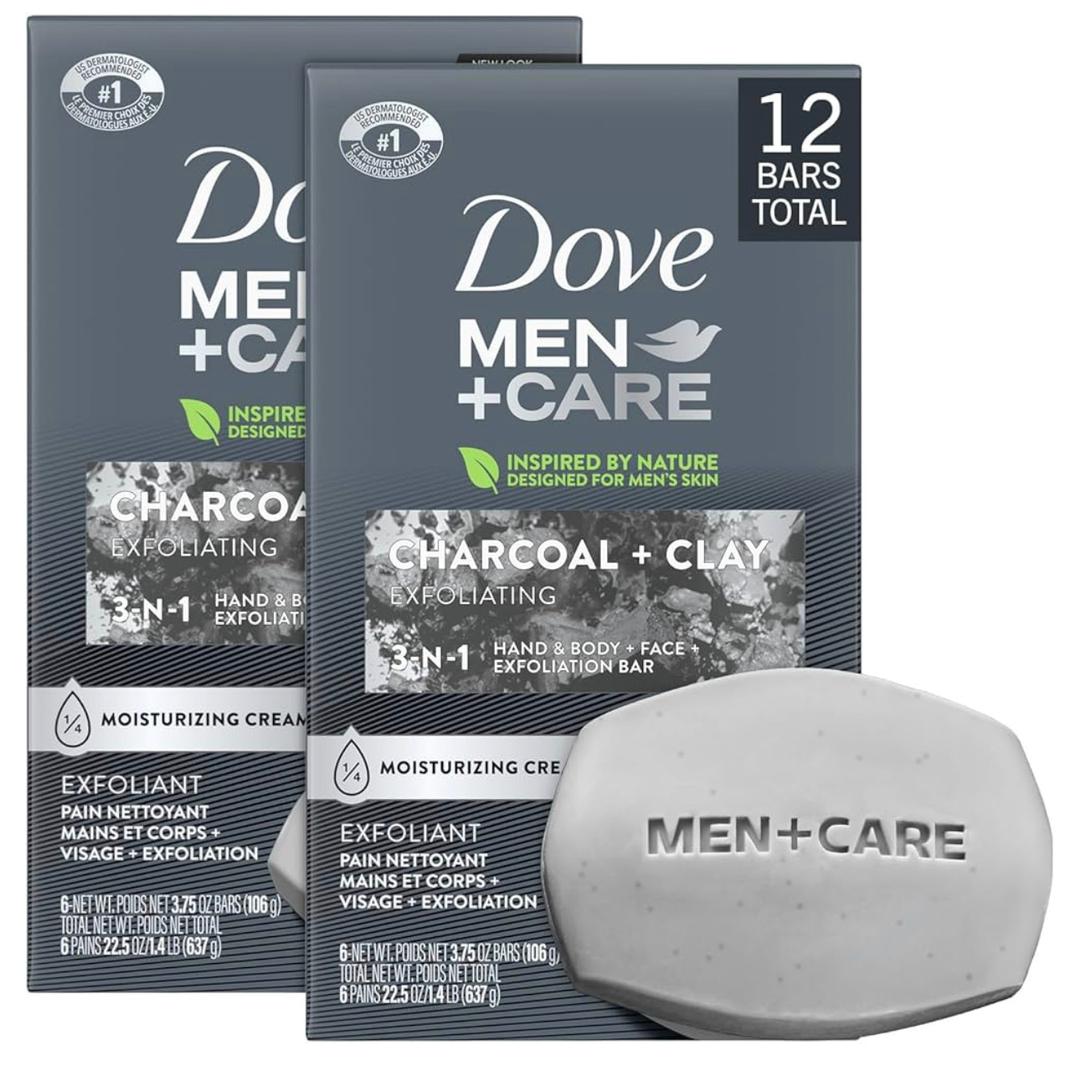 Dove 4 in 1 Beauty Bar Soap Original 8 Count for Soft, Smooth Skin, with 1/4 Moisturizing Cream 3.75 oz