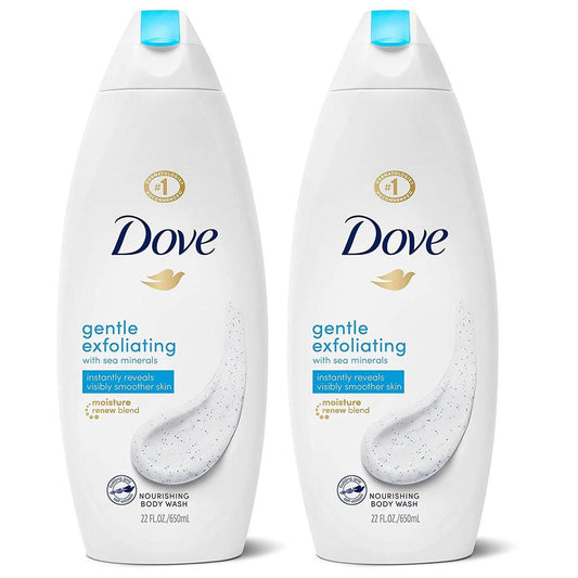 Dove Body Wash Instantly Reveals Visibly Smoother Skin Gentle Exfoliating Effectively Washes Away Bacteria While Nourishing Your Skin 22 oz,