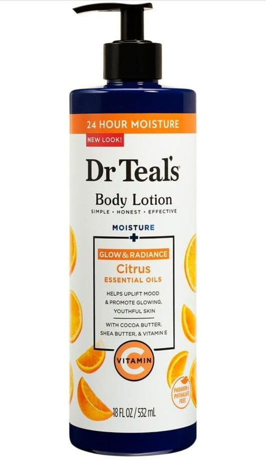 Dr Teals  citrus body Lotion