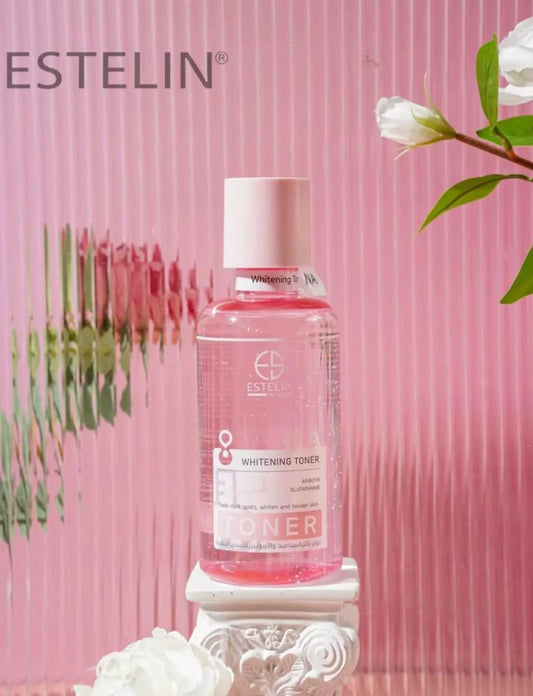 Estelin Whitening Toner Niacinamide With Arbutin Glutathione 400 ml