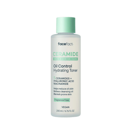 Face Facts Ceramide Oil Control Hydrating Toner 200ml