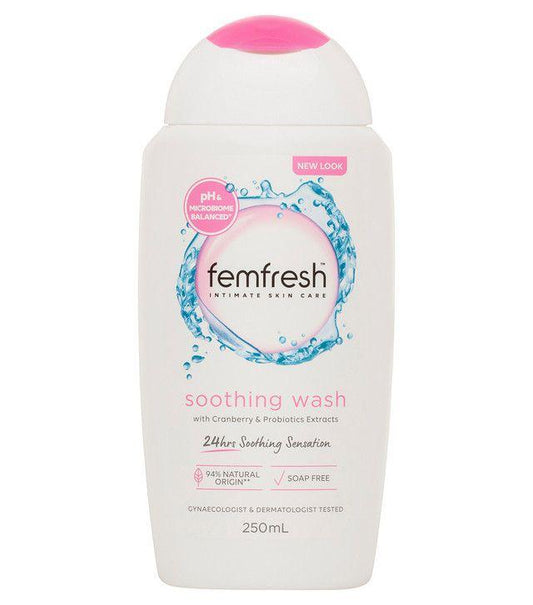 Femfresh Soothing Wash Hygiene Daily Intimate Wash 250Ml