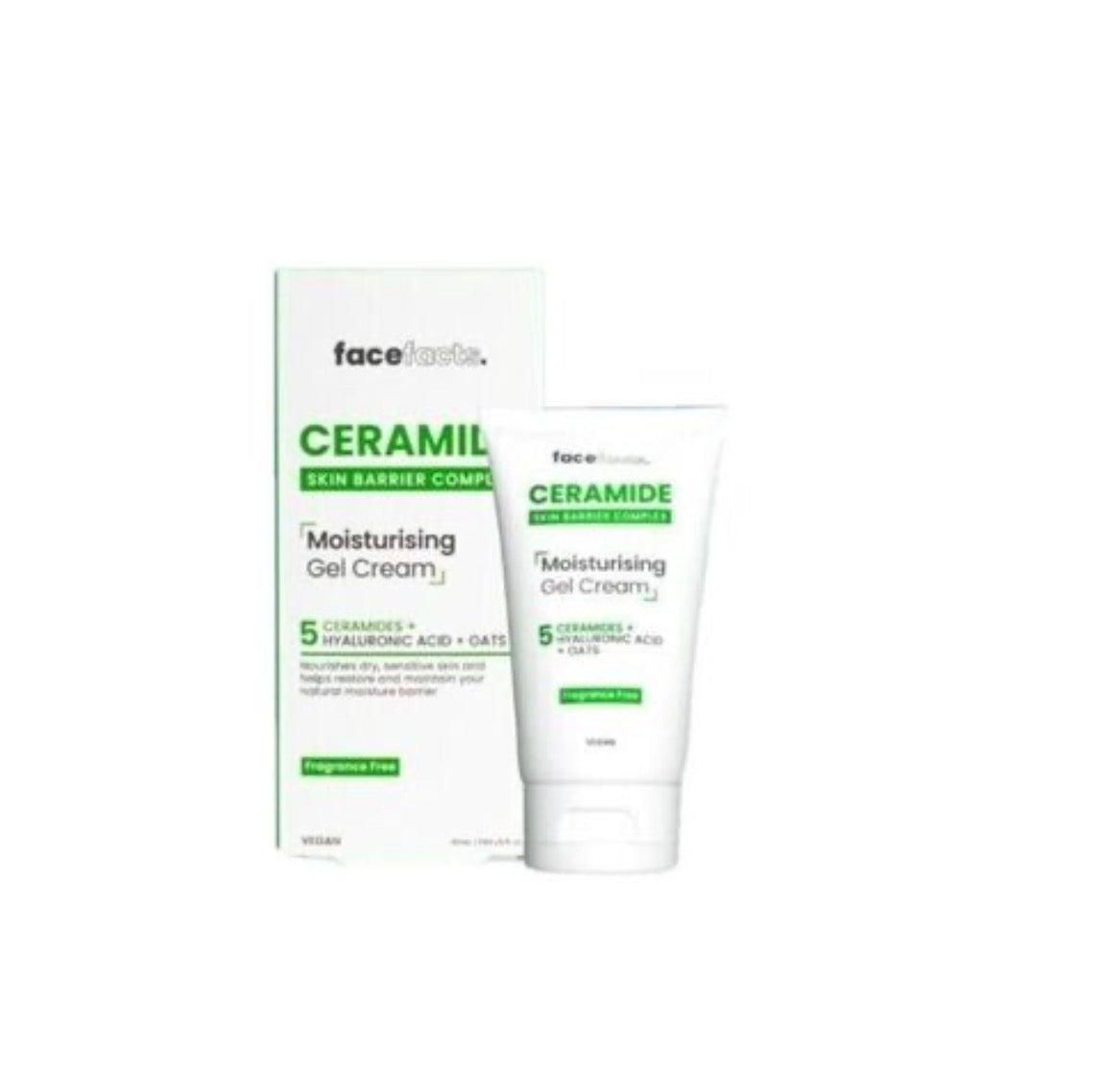 FaceFacts Ceramide Moisturising Gel Cream 50ml