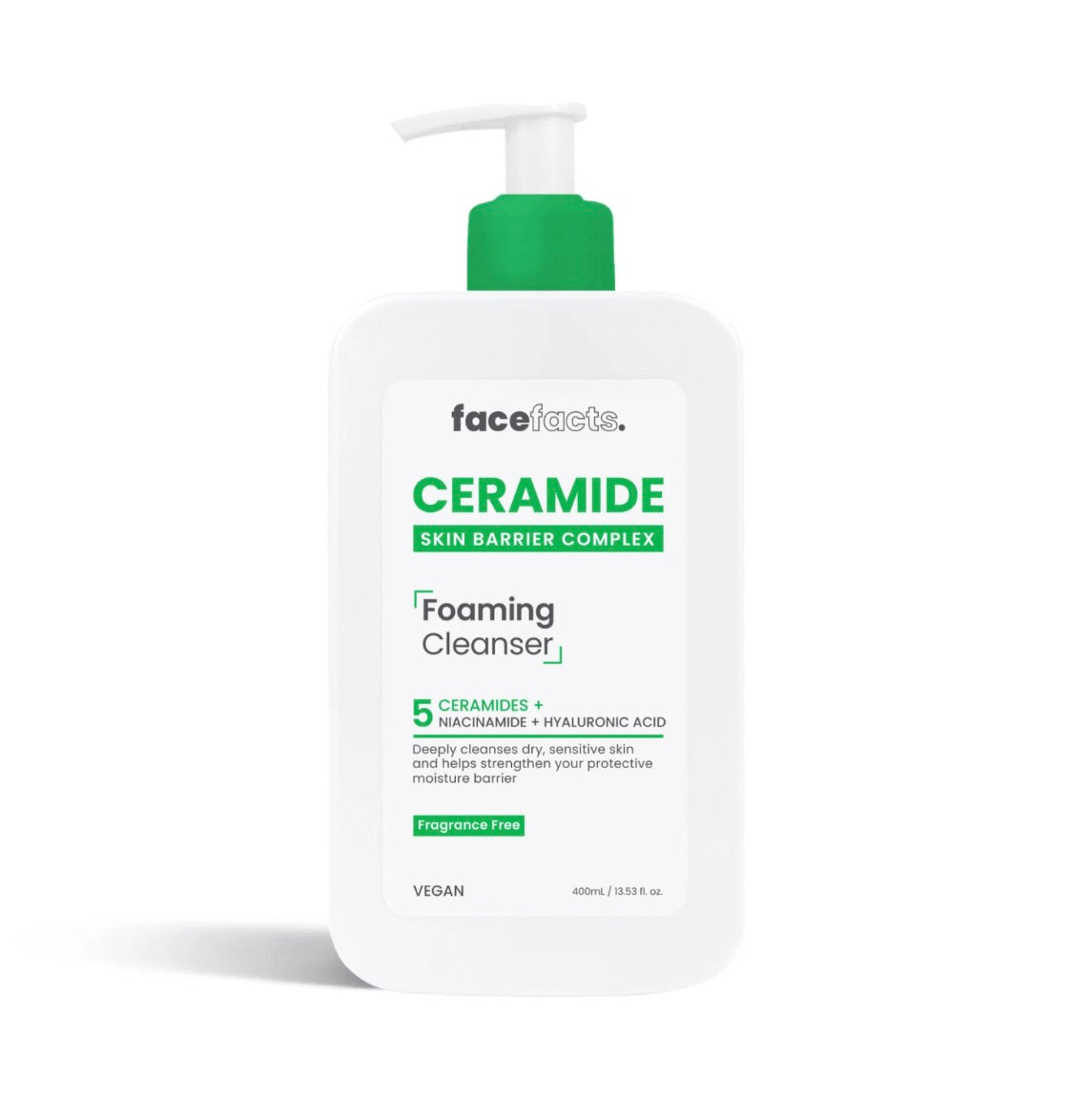 FaceFacts Ceramide Foaming Cleanser 400ml
