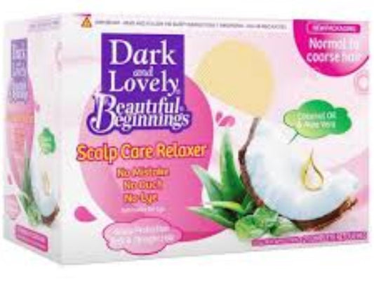 Dark And Lovely Beautiful Beginnings Scalp Care Relaxer