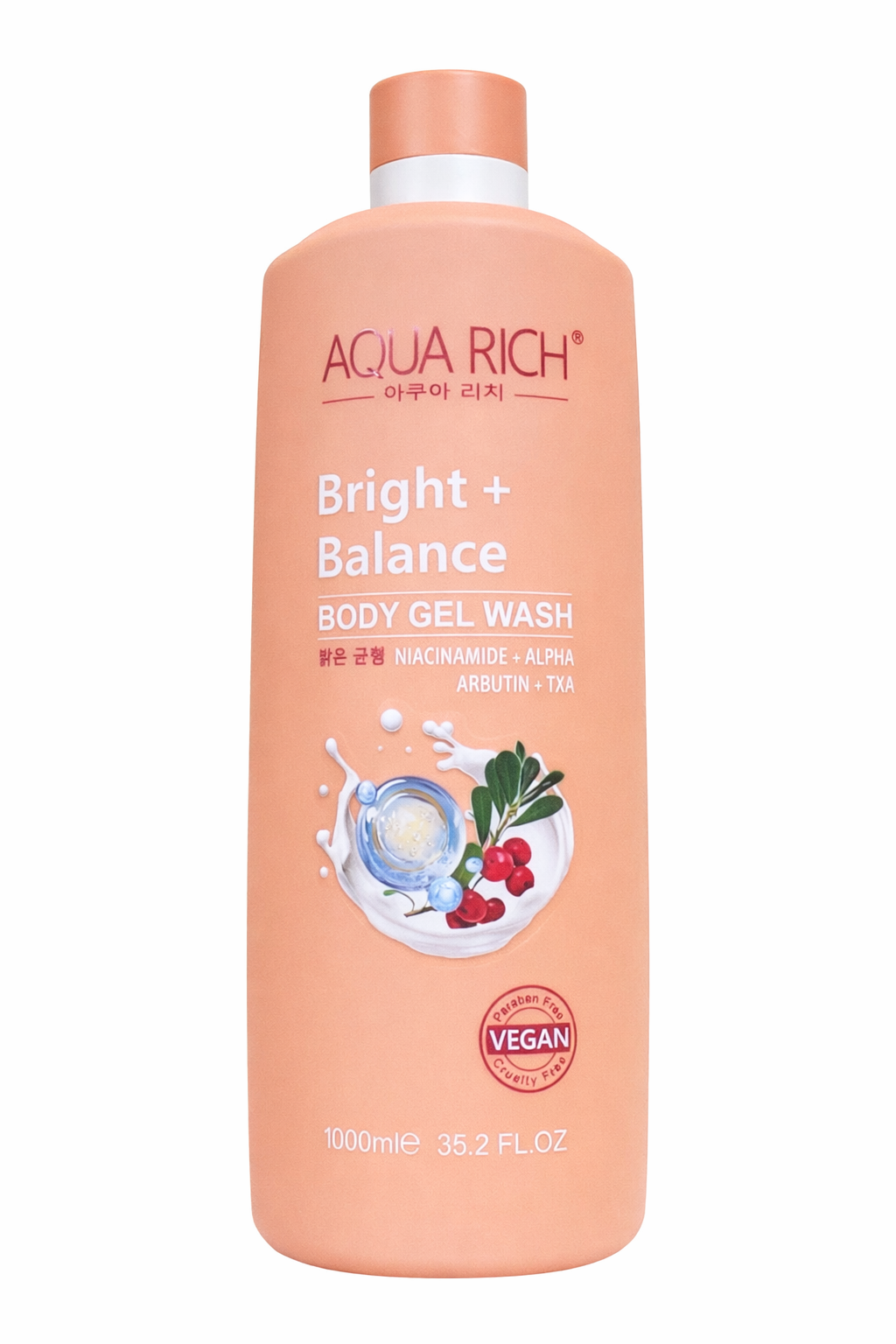 Aqua Rich Bright + Balance Body Gel Wash