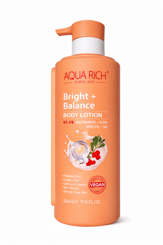 Aqua Rich Bright + Balance Body Lotion