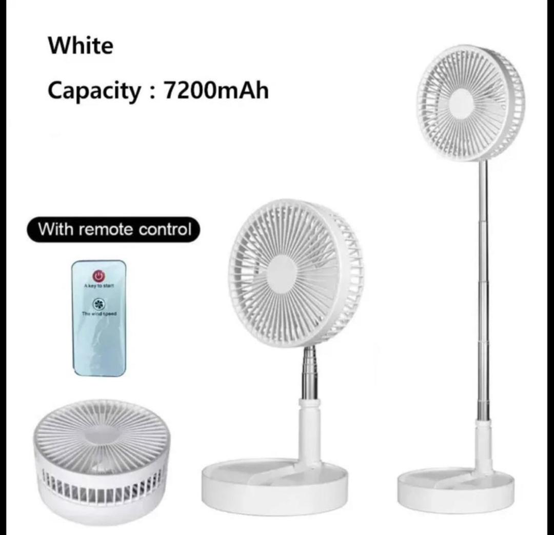 Long Pole Rechargeable Fan