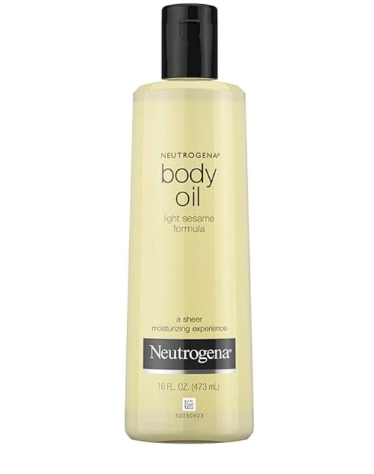 Neutrogena Body Oil, Fragrance Free, 8.5 Fl Oz