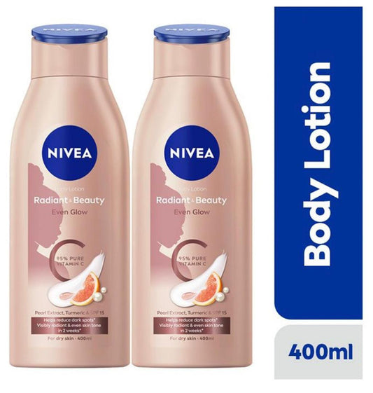 NIVEA Radiant & Beauty Even Glow Body Lotion For Women - 400ml