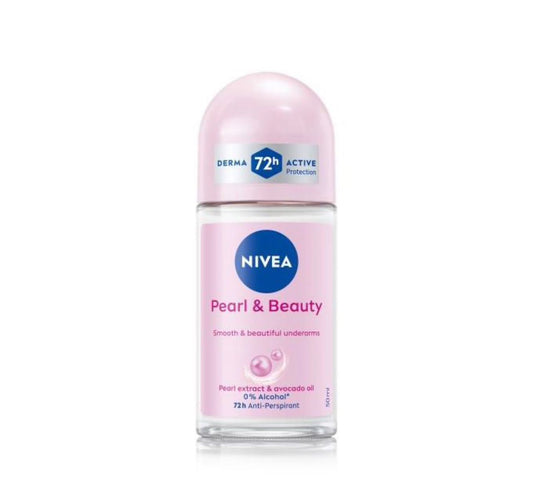NIVEA Pearl & Beauty Anti-Perspirant Roll-on For Women 72h - 50ml
