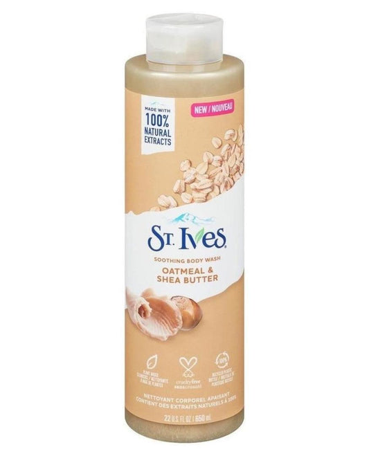 St Ives exfoliating body wash Oatmeal & Shea Butter 650ml
