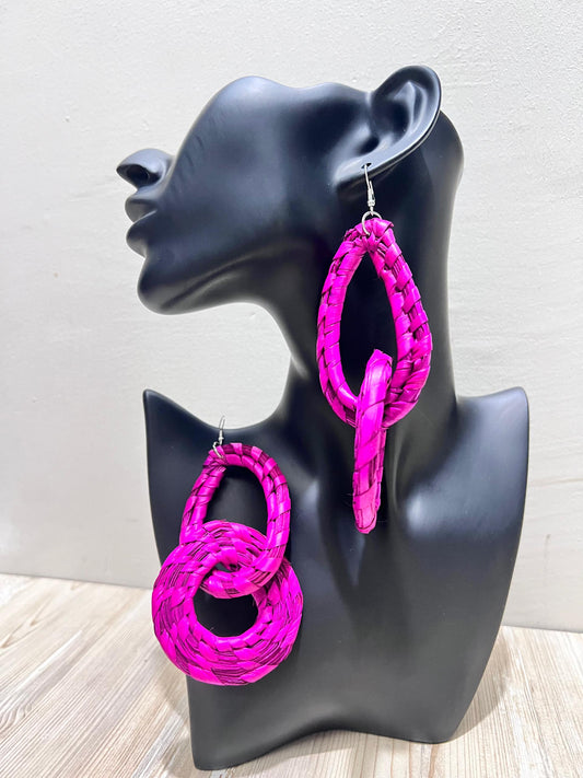 Fashion Ear Ring Pink