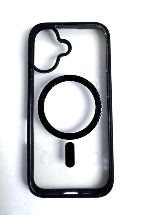 iPhone 17 Transparent Silicon Case with Magsafe