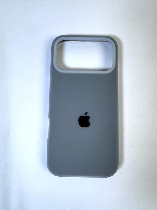 iPhone 17 Pro max Silicon Case Light Grey