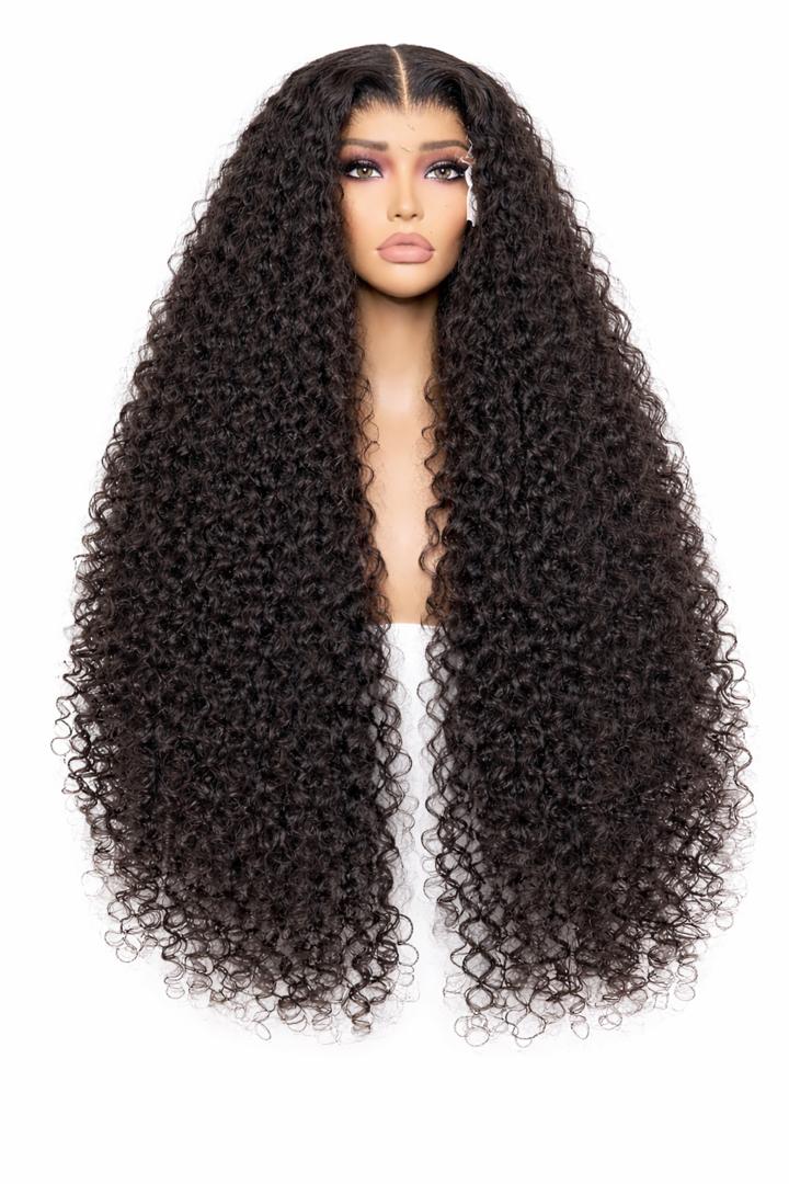 Posh 16-22 Inches Pixie Curl Closure Wig – 100% SDD wig with Closure and Comb