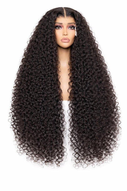 Posh 16-22 Inches Pixie Curl Closure Wig – 100% SDD wig with Closure and Comb